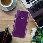 Oppo A74 (4G) Smart Spiegel Flip Case Cover Hoesje Paars, Telecommunicatie, Verzenden, Nieuw