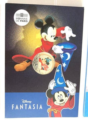 Frankrijk. 10 Euro 2025 Disney (3 coins) (Zonder