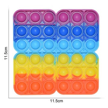 Pop It - Fidget Anti Stress Speelgoed Bubble Toy Siliconen, Verzenden