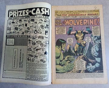 The Incredible Hulk #181 - And Now...the Wolverine! - 1st, Nieuw