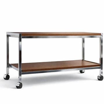 Tafel - Chroom, Hout