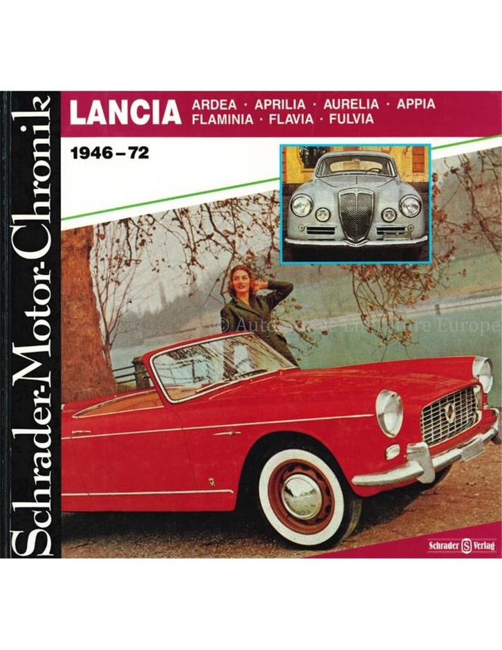 LANCIA: ARDEA, APRILIA, AURELIA, APPIA, FLAMINA, FLAVIA,, Boeken, Auto's | Boeken