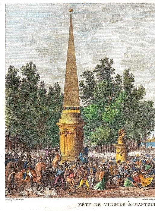 Italië - Lombardije, Mantova; Vernet / Couché - Fete de, Boeken, Atlassen en Landkaarten