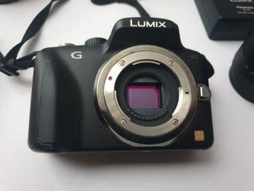Panasonic Lumix DMC-G3 , Fisheye 8 mm, Lumix G Vario 14-42, Nieuw