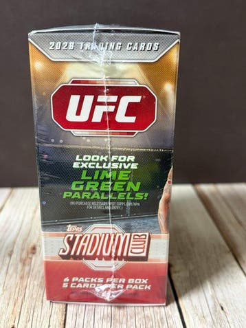 Topps - 1 Box - 2026 Topps Stadium Club UFC - Value Box, Collections