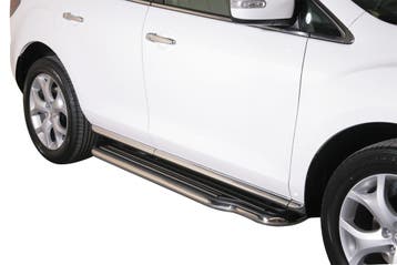 Side Bars | geschikt voor Mazda | CX-7 09-12 5d suv. | RVS r, Verzenden