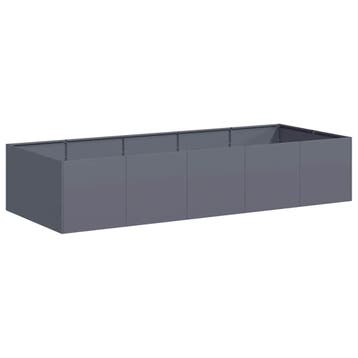 Bloembak 200x80cm - Retour deal, pak die korting!, 100 cm of meer, Zo goed als nieuw, Metaal, Rechthoekig