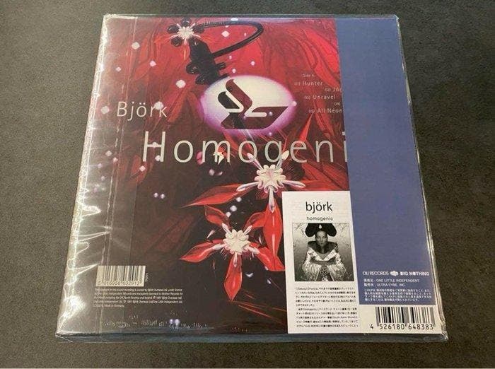 Björk - Homogenic - Vinylplaat - Japanse persing - 2023, Cd's en Dvd's, Vinyl Singles