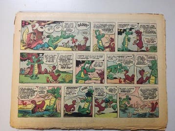 Pogo - 45 Pages de journaux et bandes dessinées - 1956/1957, Nieuw