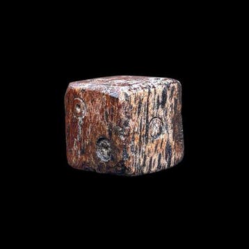 Oud-Romeins, Keizerrijk Been dobbelsteen - Ancient Roman