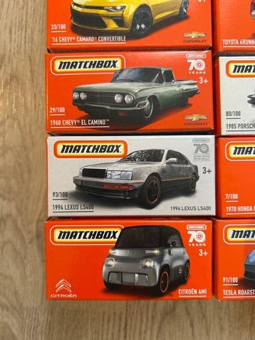 Matchbox 1:64 - Modelauto (29) - Matchbox autos op schaal, Nieuw