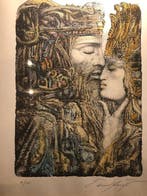 Ernst Fuchs (1930-2015) - David und Bathseheba