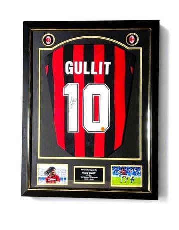 AC Milan - Europese voetbal competitie - Ruud Gullit Signed