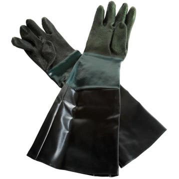 Straalhandschoenen - lange uitvoering voor straalcabine, Ophalen of Verzenden