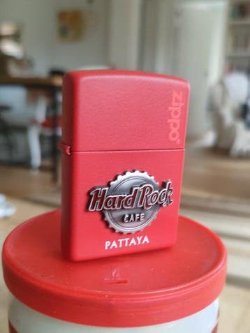 Zippo - Hard Rock Cafe - Pattaya - Aansteker - Staal, Nieuw