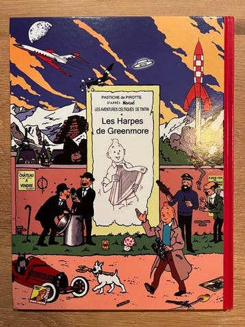 Kuifje - Les Harpes de Greenmore - 1 Pastiche - Première, Boeken, Nieuw