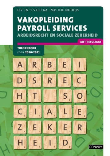 Vakopleiding Payroll Services Theorieboek 2020-2021, Verzenden, Zo goed als nieuw, D.R. in 't Veld