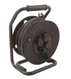 TM Professionele 25 Meter IP44 kabelhaspel,Stroomhaspel, Verzenden, Nieuw