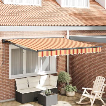 vidaXL Zonnescherm Frame Meerkleurig 300 x 250 cm, Verzenden