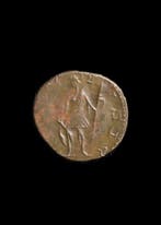 Romano-Keltisch Brons Barbaarse Radiate, imitatie van