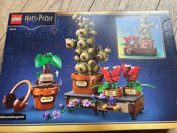 Lego Set - 76474 - Harry Potter - Hogwarts Herbology Plants, Nieuw