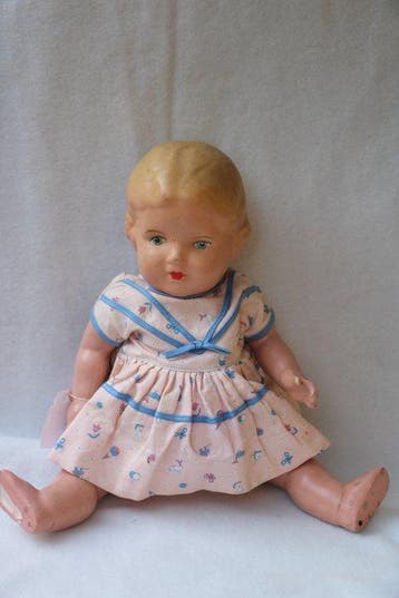 Wildebras pop, circa 1947, - Poupée - 1940-1950 - Pays-Bas