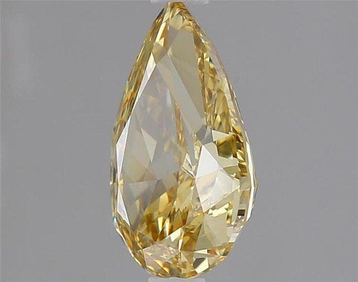 1 pcs Diamant (Natuurlijk) - 1.57 ct - Peer - IF -, Handtassen en Accessoires, Edelstenen