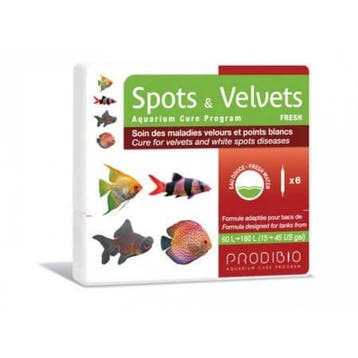 Prodibio SPOTS &amp; VELVETS 6 Amp. fresh - zoetwater, Verzenden