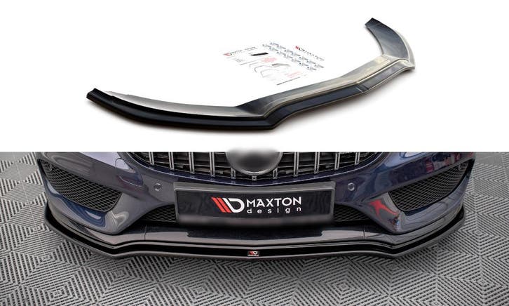 Front Splitter V.1 voor Mercedes Benz W205 AMG Line/ C43 AMG, Auto diversen, Tuning en Styling, Ophalen of Verzenden