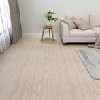 vidaXL Vloerplanken 5,11 m² 55 pcs PVC Wit, Houtkleur, Verzenden, Nieuw