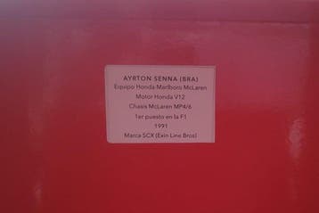 SCX - Voiture à sous Ayrton Senna - McLaren MP4/6 Tribute -, Hobby & Loisirs créatifs, Voitures miniatures | 1:5 à 1:12