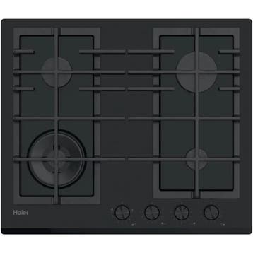 Haier Serie 4 Inbouw Gaskookplaat HAVG6BF4HB 60cm - Zwart, Ophalen of Verzenden