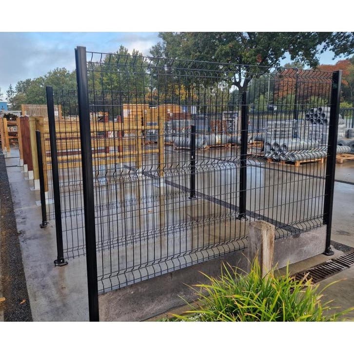 3d draadpaneel - 173-250cm - zwart 9005 - 5,00 mm, Tuin en Terras, Tuinschermen, Nieuw