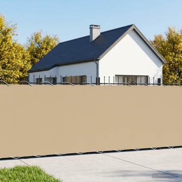 vidaXL Balkon Privacy Scherm 150 x 300 cm Stof met, Tuin en Terras, Verzenden, Nieuw