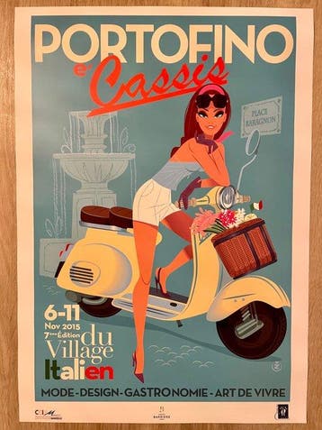 Monsieur Z - Portofino - Viva La Vespa - Année 2015