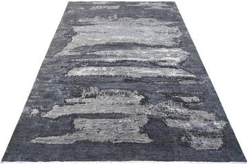 Designer tapijt met zijde - Vloerkleed - 358 cm - 277 cm, Nieuw