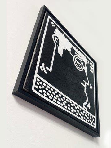 IABO - Untitled (Keith Haring - Portrait)