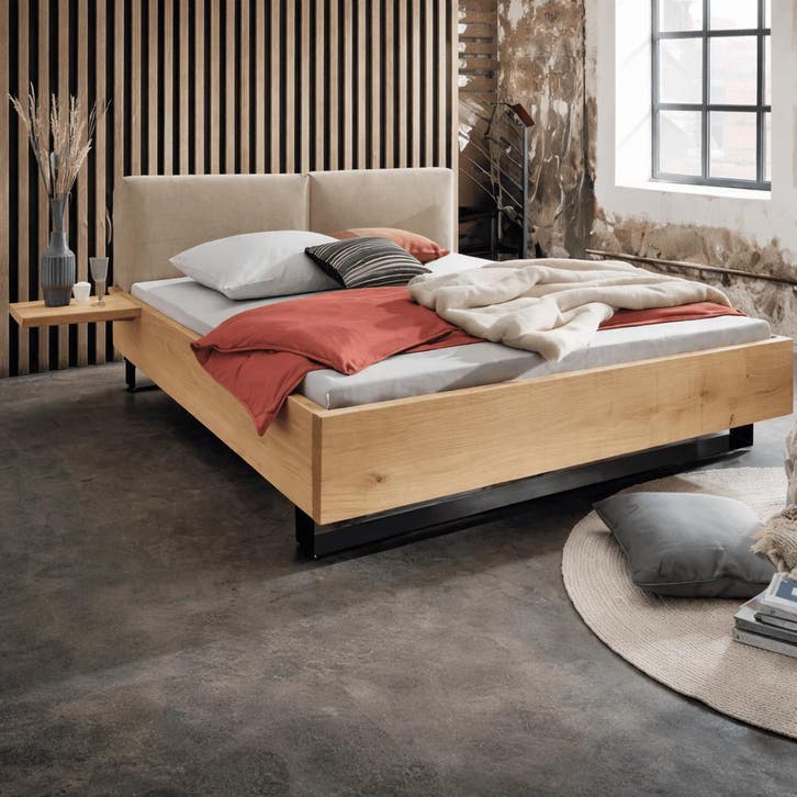 Forestales New York Massief Houten Ledikant - 180 x 210, Maison & Meubles, Chambre à coucher | Lits