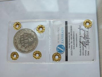 San Marino. 2 Lire 1898