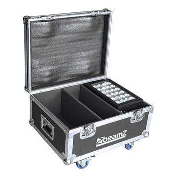 BeamZ Professional FL2 Flightcase voor 2x Star-Color 240 /, Verzenden