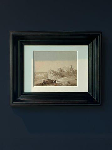 Wijnand Nuijen (1813-1839) - Landschap met ruïne