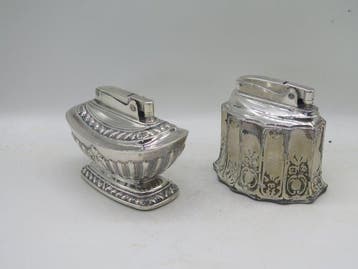 Sans prix de réserve - Briquet - Laiton, Émail, Chrome - (2)