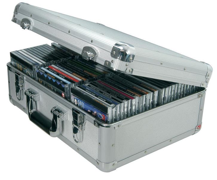 Citronic CDA:80 Aluminium CD Koffer Voor 80 Cds, Musique & Instruments, DJ sets & Platines