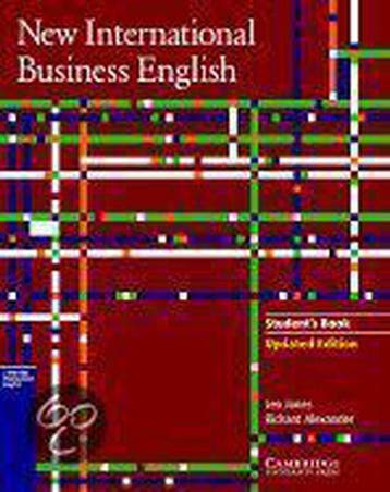 New International Business English Updated Edition Students, Verzenden, Gelezen, Leo Jones
