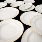Signé Haviland - Tafelservies (14) - Elegante model - gouden