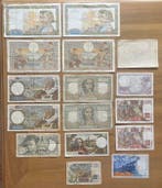 Frankrijk. - 16 Banknotes - Various Dates (Zonder