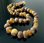 Ambre Collier - Collier vintage en ambre véritable - Ambre