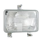 Wesem H4 Koplamp Inbouw 100x140mm, + H4 24V, Ophalen of Verzenden