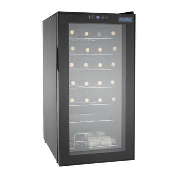 Wijnkoelkast | 28x 75cl | 1 Zone | +5°C/+18°C | Statisch |, Verzenden, Nieuw in verpakking
