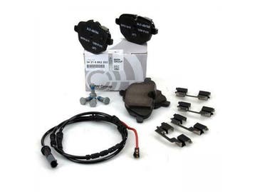 ORIGINAL BMW remblokken remblokken + sensor 5er F11 520-535i, Ophalen of Verzenden, Nieuw